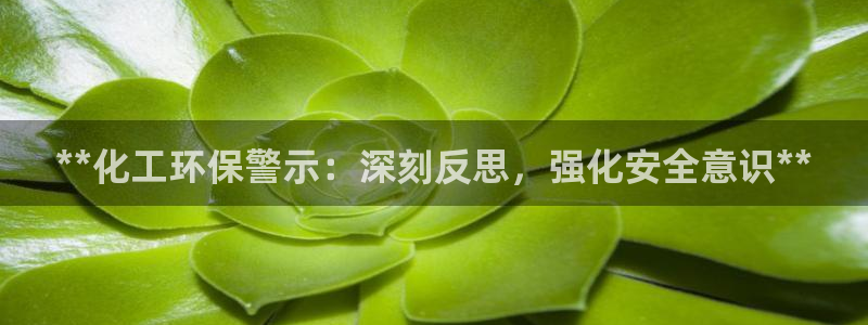 亿万先生手机版客户端下载官网：**化工环保警示：深刻反思，强化安全意识**