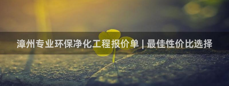 亿万先生客服联系：漳州专业环保净化工程报价单 | 最佳性价比选择