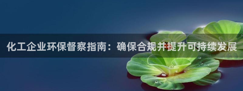 亿万官网：化工企业环保督察指南：确保合规并提升可持续发展