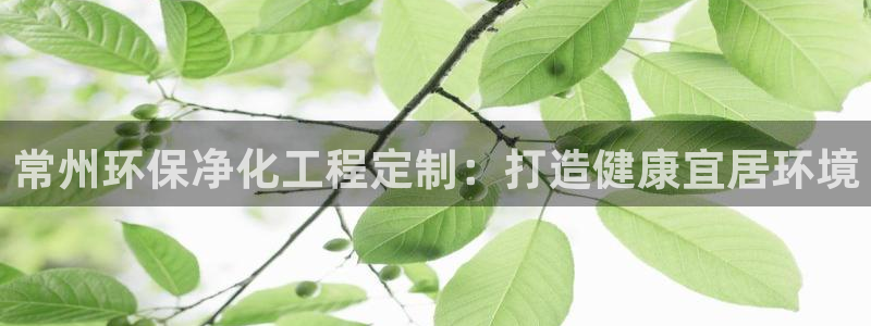 亿万首富手游兑换码：常州环保净化工程定制：打造健康宜居环境